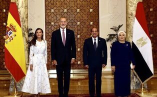 El rey Felipe VI reclama la creación de un Estado palestino durante un viaje oficial a Egipto