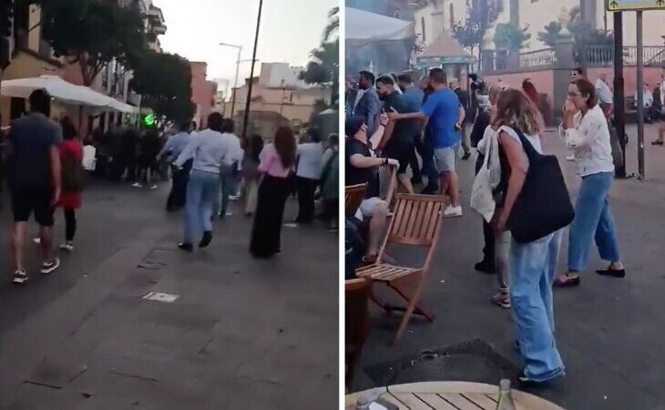 Reciben a Abascal en Tenerife con gritos de "fascista" y abucheos