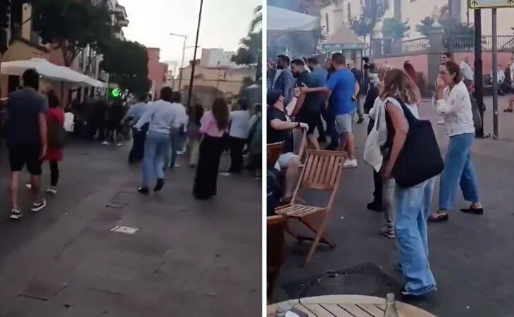 Reciben a Abascal en Tenerife con gritos de "fascista" y abucheos