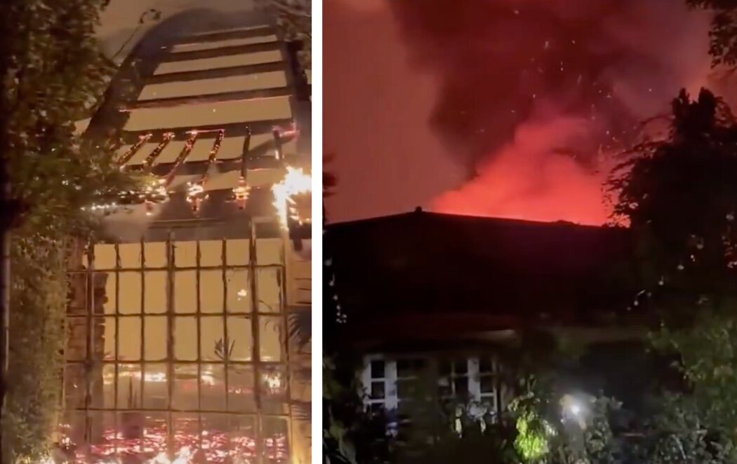 Un incendio calcina la cúpula del restaurante Mas Marroch de los hermanos Roca en Girona