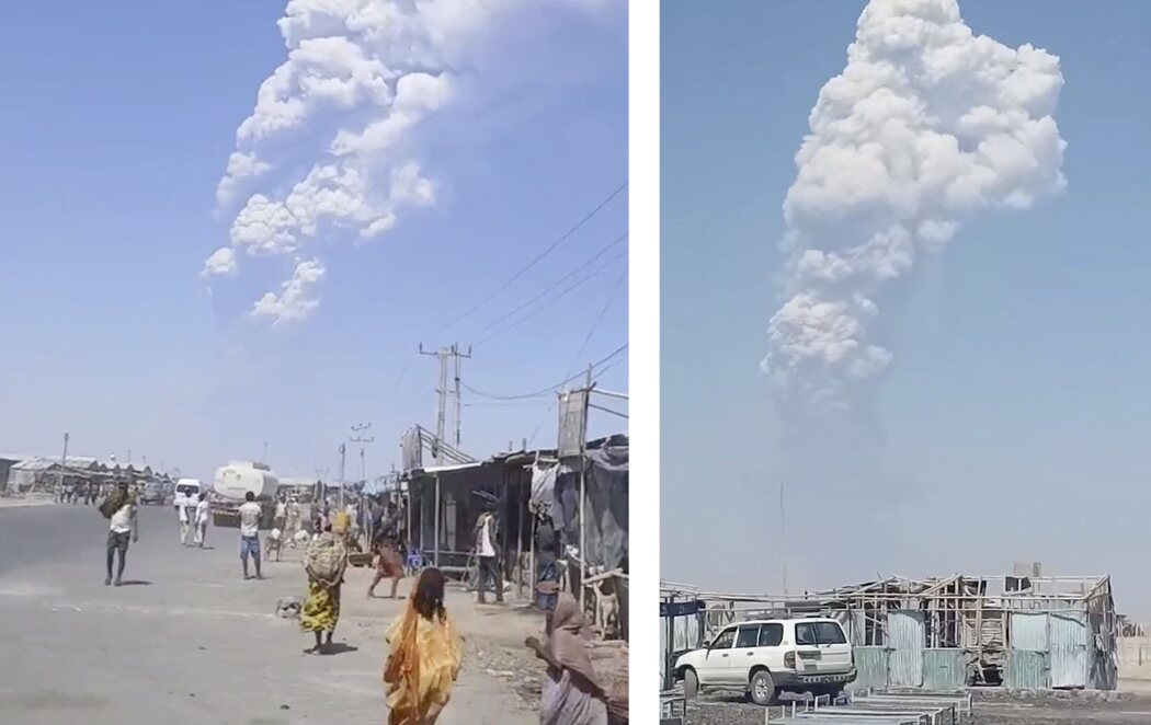El volcán Hayli Gubbi erupciona en Etiopía tras más de 10.000 años inactivo