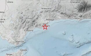 Un terremoto de 4,2 con epicentro en Fuengirola se deja sentir en Málaga, Sevilla y Córdoba