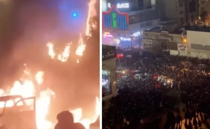 Las manifestaciones se extienden a todas las provincias de Irán y el régimen corta internet