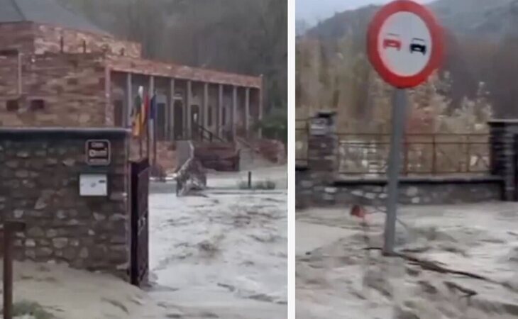 La borrasca Leonardo provoca el caos en Andalucía