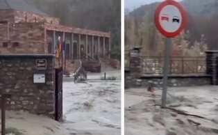 La borrasca Leonardo provoca el caos en Andalucía