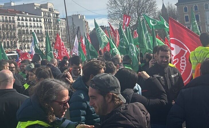 Los maquinistas se movilizan en el primer día de huelga ferroviaria