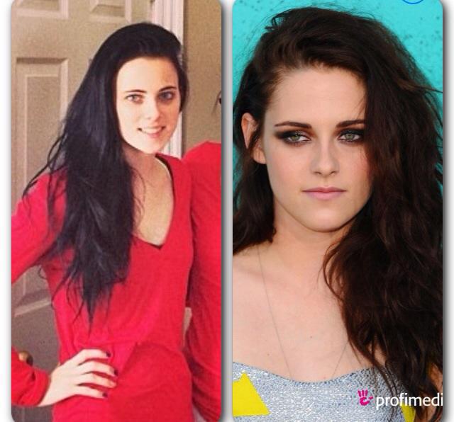 Kristen Stewart y su doble