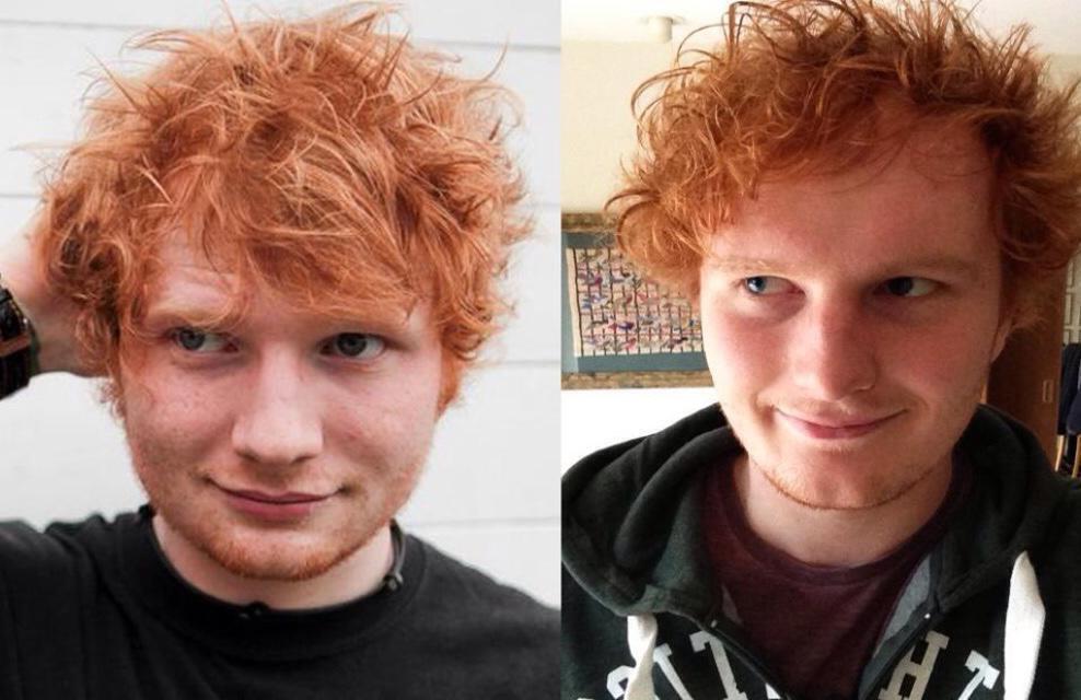 Ed Sheeran y su doble