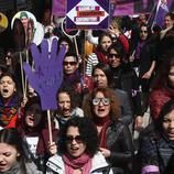 Manifestación en Ankara (Turquía)