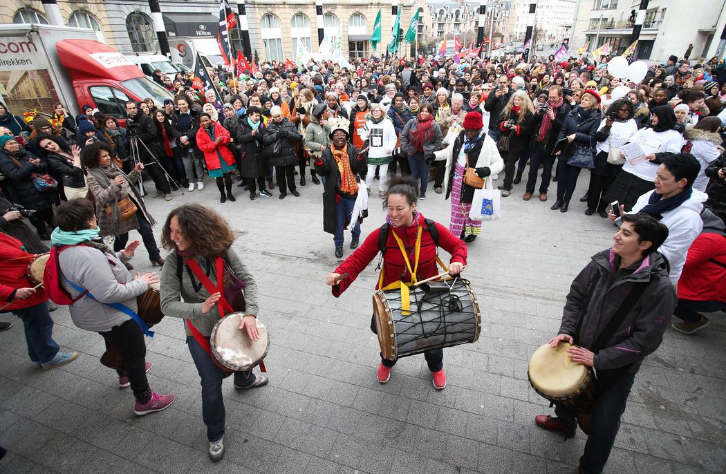 Reivindicaciones en Bruselas (Bélgica)