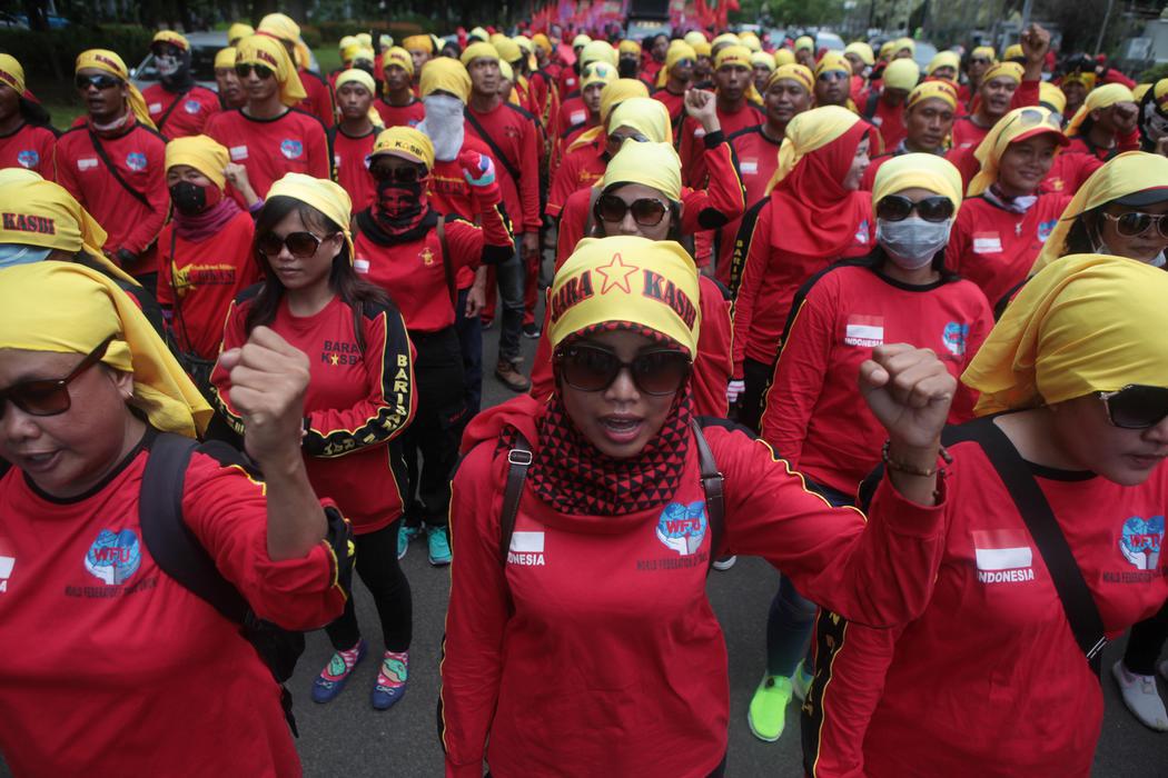 Concentración en Jakarta (Indonesia)