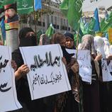 Manifestación en Pakistán