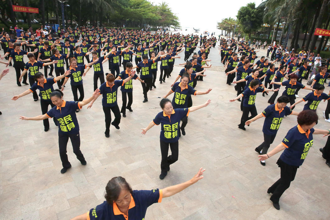 Bailes de celebración en China