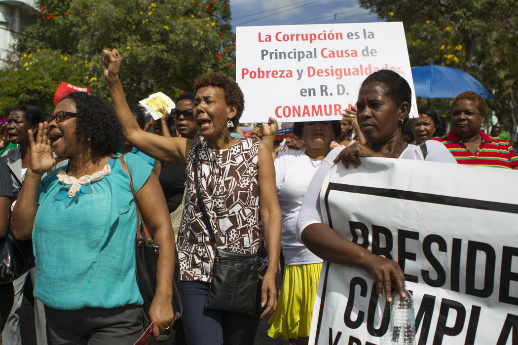 Manifestación en Santo Domingo (República Dominicana)