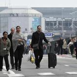 Pasajeros evacuados en el Aeropuerto de Bruselas