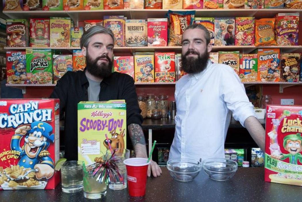 Una tienda de cereales, el local de moda de Londres