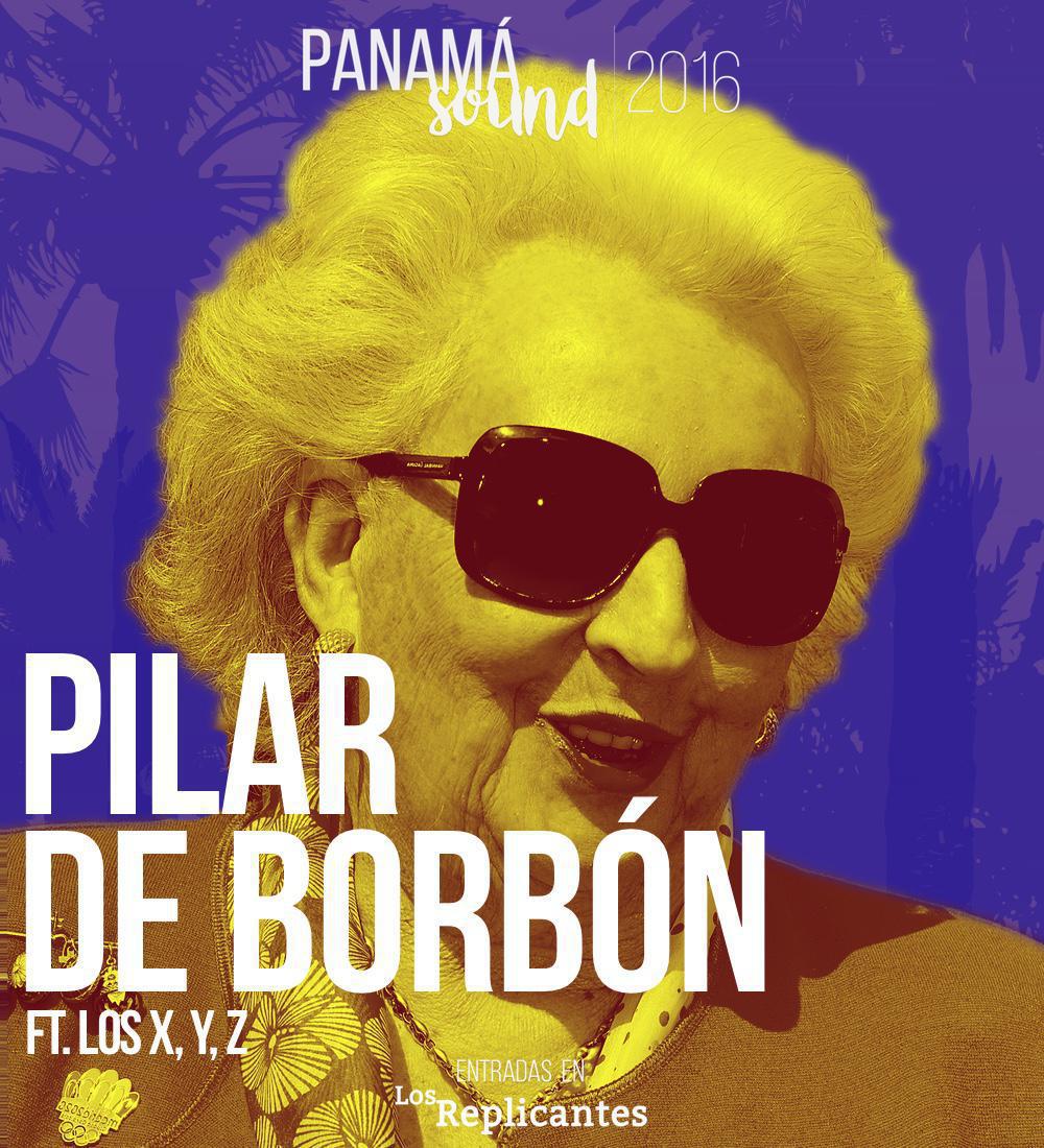 Pilar de Borbón ft. X,Y,Z estarán en Panamá Sound