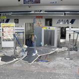 El aeropuerto de Kumamoto tras el terremoto