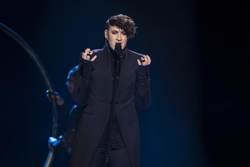 Hovi Star, de Israel, en la Final de Eurovisión 2016