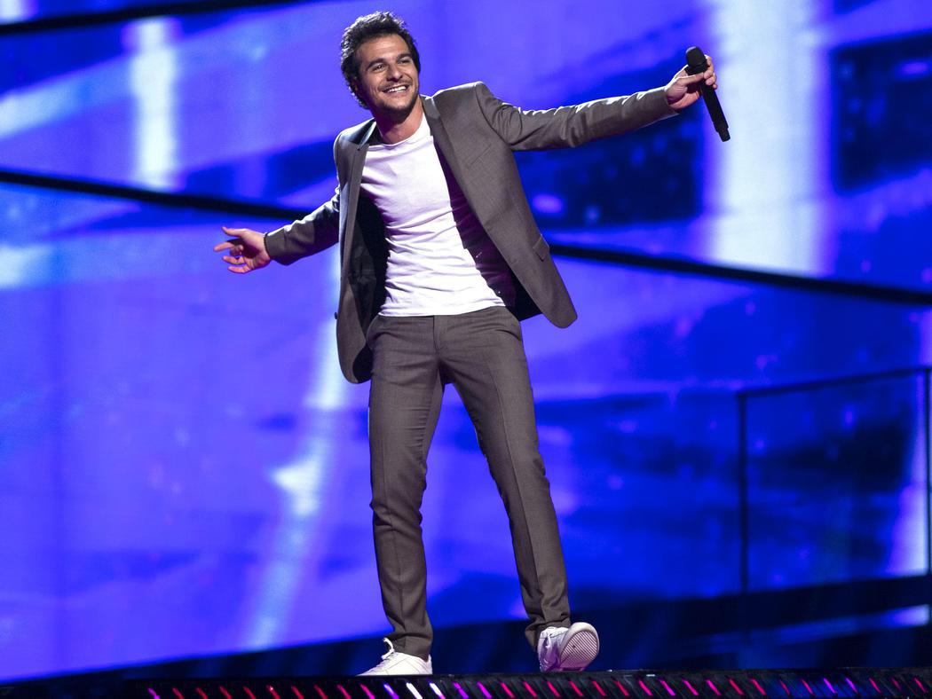 Amir, representante de Francia en la final de Eurovisión 2016