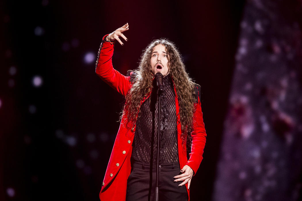 Michal Szpak, de Polonia, en Eurovisión 2016