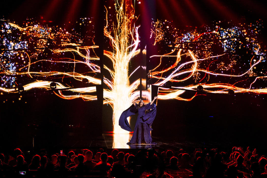 Jamala (Ucrania) en el Festival de Eurovisión 2016
