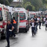 Un bus de la policía: ¿objetivo?