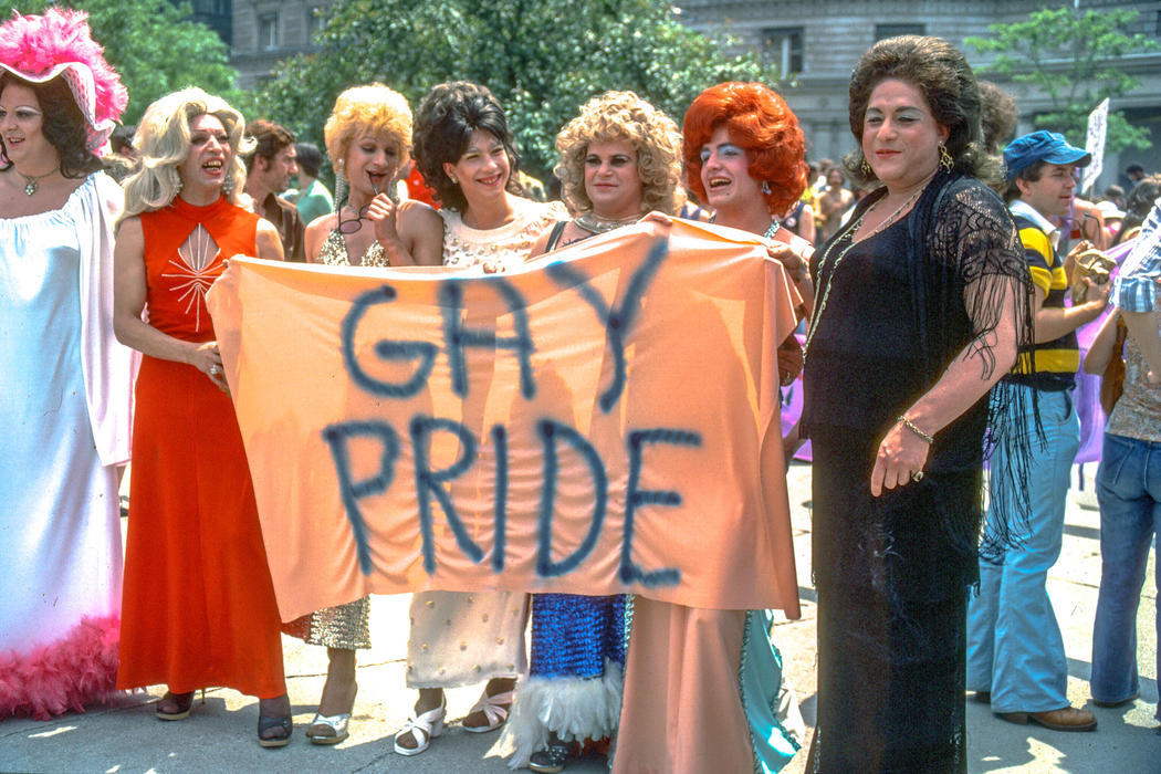 Drag Queens se manifiestan en 1977