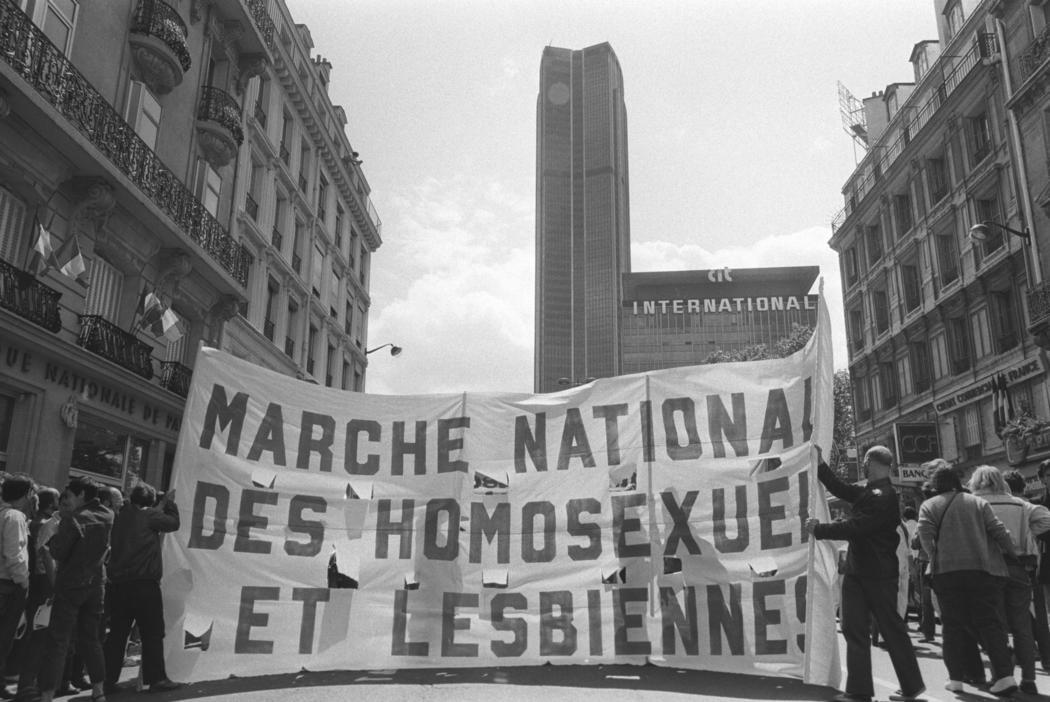 Orgullo LGTB en París en 1982