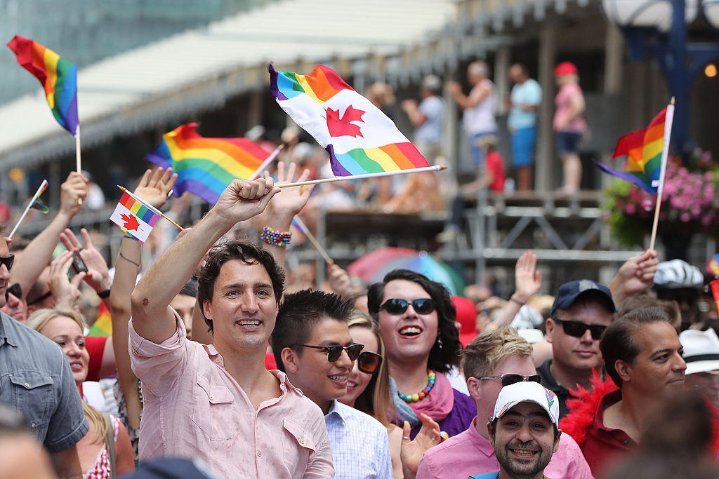 Justin Trudeau, embajador LGBT