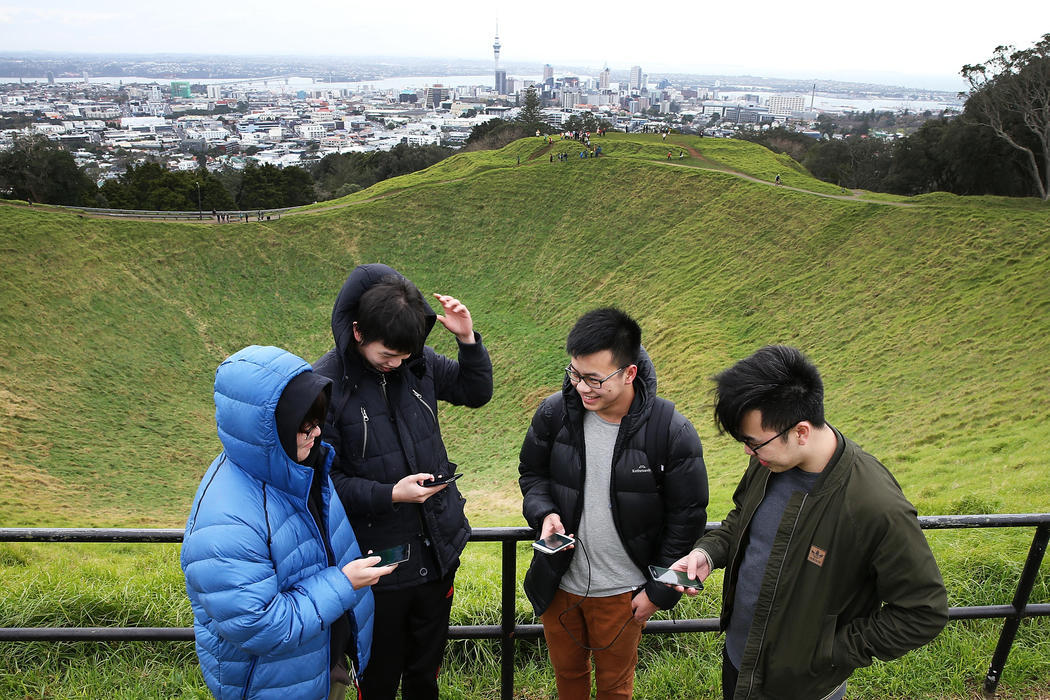 Pokémon Go en Auckland (Nueva Zelanda)