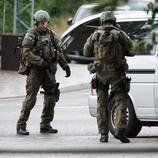 Miembros especiales de la Policía acuden al tiroteo de Múnich