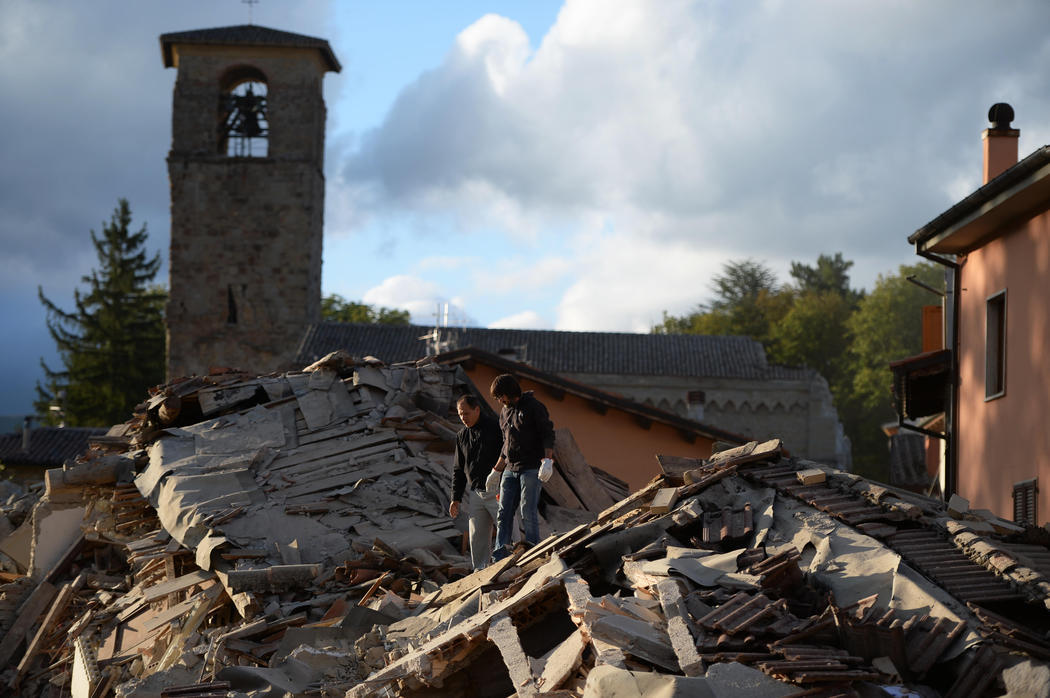 Terremoto de 6,2 grados en Italia