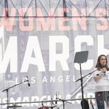Natalie Portman en la Women's March de Los Angeles