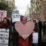 Womne's March en Barcelona