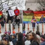 La comunidad LGTB presente en la Women's March