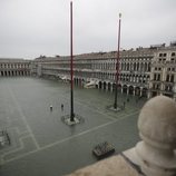La plaza de San Marcos, en Venecia, inundada