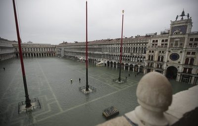 Las imágenes más impactantes de las inundaciones de Venecia