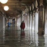 Venecia, paralizada ante las inundaciones