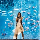 Melani, la diosa del mar del primer ensayo de Eurovisión Junior 2019