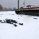 Víctimas en la ciudad ucraniana de Járkov tras bombardeos rusos