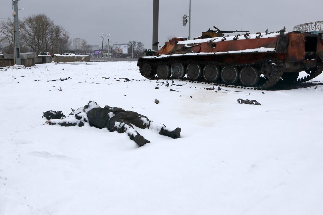 Víctimas en la ciudad ucraniana de Járkov tras bombardeos rusos