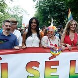 La vicealcaldesa de Madrid, Begoña Villacís, acude al Orgullo LGTBIQ+