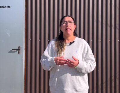 Houda Akrikez (Tabadol) expone las necesidades urgentes en Cañada Real